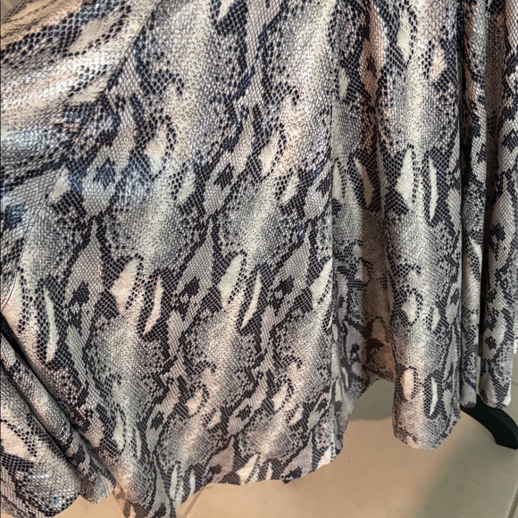 NWT $98 small Jennifer Lopez vinyl maxi dress 1166 - Picture 4 of 10